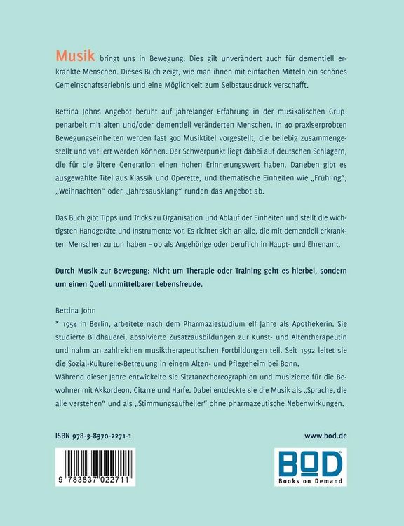 Produktbild: Durch Musik zur Bewegung