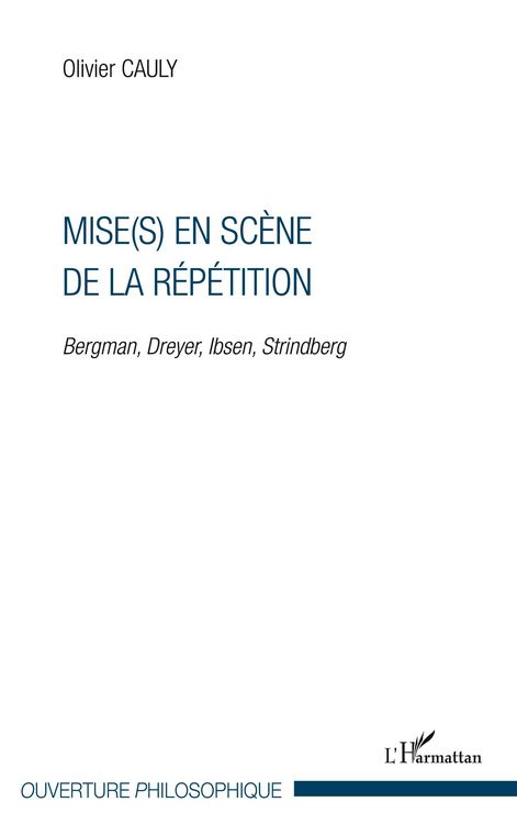 Produktbild: Mise(s) en sc&egrave;ne de la r&eacute;p&eacute;tition