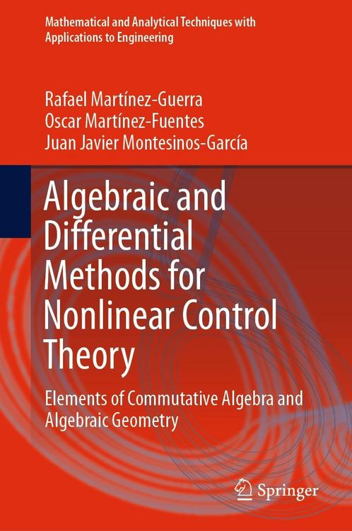 Produktbild: Algebraic and Differential Methods for Nonlinear Control Theory