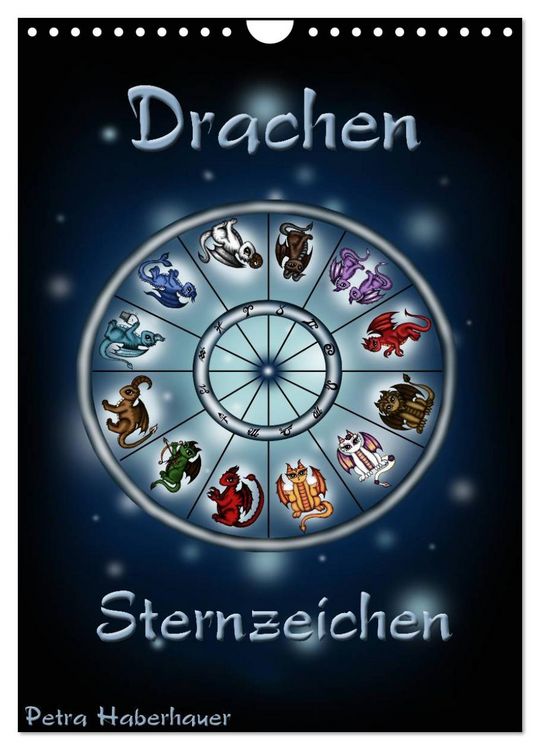 Produktbild: Drachen-Sternzeichen (Wandkalender 2026 DIN A4 hoch), CALVENDO Monatskalender