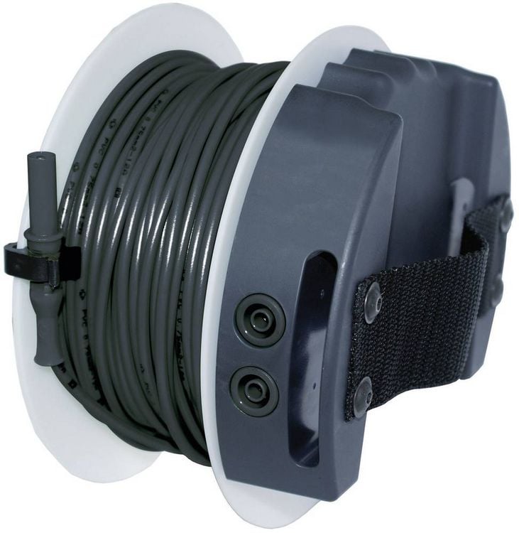 Produktbild: Benning TA 5 Sicherheits-Messleitung Lamellenstecker 4mm Buchse 4mm 40.00m Schwarz 1St.