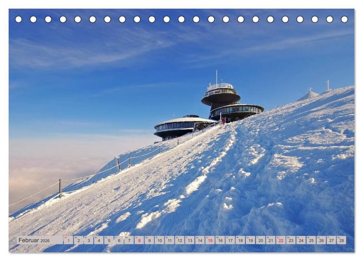 Produktbild: Riesengebirge - Im Land von R&uuml;bezahl (Tischkalender 2026 DIN A5 quer), CALVENDO Monatskalender