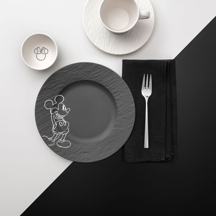Produktbild: Villeroy & Boch Manufacture - Mickey Mouse Fr&uuml;hst&uuml;cks-/Dessertteller