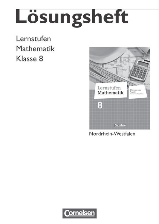 Produktbild: Lernstufen Mathematik - Differenzierende Ausgabe Nordrhein-Westfalen - 8. Schuljahr