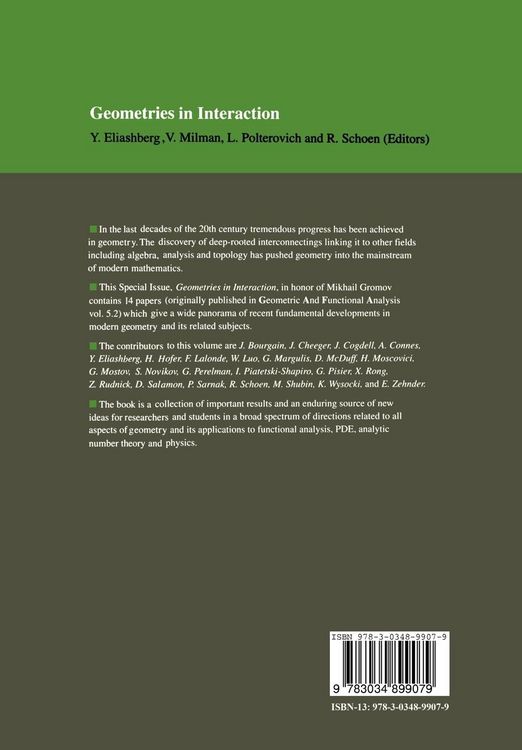 Produktbild: Geometries in Interaction