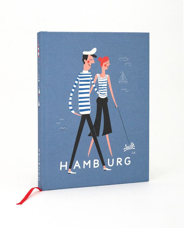 Produktbild: Notizbuch Paar mit Hund