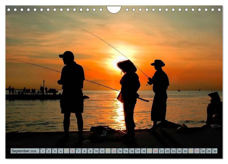 Produktbild: Angeln - meine Leidenschaft (Wandkalender 2026 DIN A4 quer), CALVENDO Monatskalender