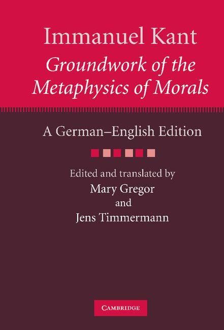 Produktbild: Groundwork of the Metaphysics of Morals