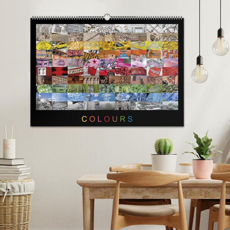 Produktbild: Colours (Wandkalender 2026 DIN A2 quer), CALVENDO Monatskalender