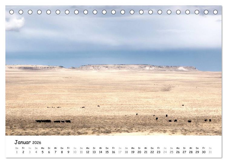 Produktbild: Amerika - Natursch&ouml;nheiten des Westens (Tischkalender 2026 DIN A5 quer), CALVENDO Monatskalender