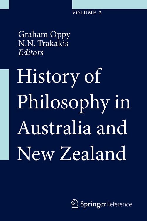 Produktbild: History of Philosophy in Australia and New Zealand