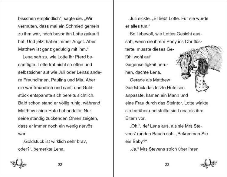 Produktbild: Lotte und Goldst&uuml;ck / Ponyhof Apfelbl&uuml;te Band 3