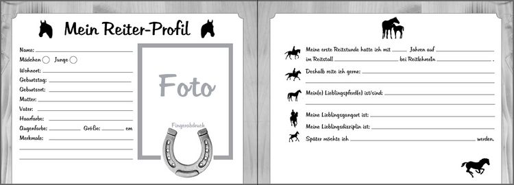 Produktbild: Mein Reiter-Tagebuch - F&uuml;r alle Erlebnisse und Erinnerungen aus dem Reitstall