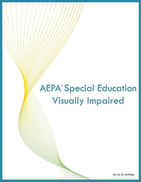 Produktbild: AEPA Special Education Visually Impaired