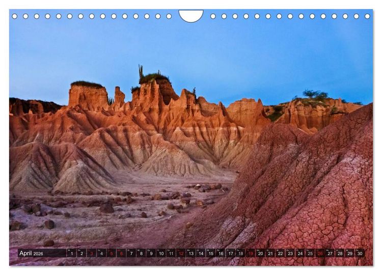 Produktbild: Kolumbien Impressionen (Wandkalender 2026 DIN A4 quer), CALVENDO Monatskalender