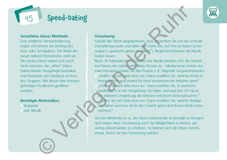 Produktbild: Erziehungspartnerschaft im Dialog &ndash; 50 kreative Methoden f&uuml;r Elterngespr&auml;che