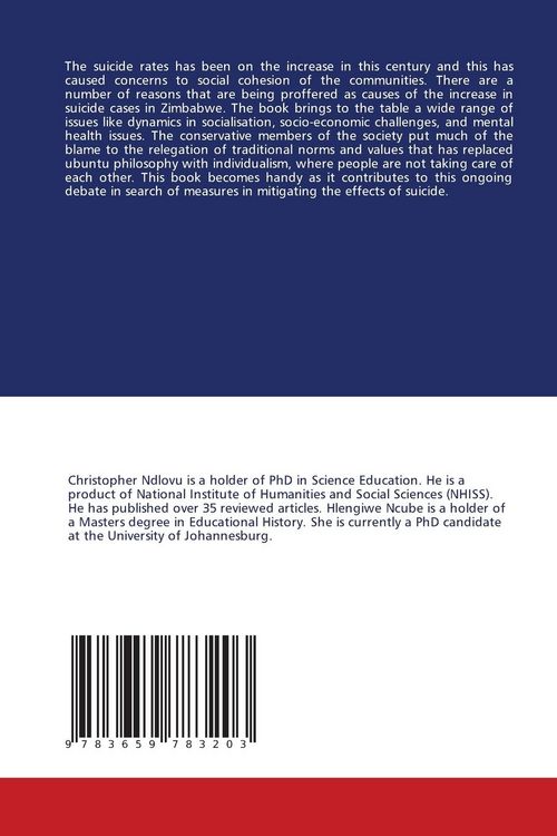 Produktbild: Unravelling the shadows of suicide in the 21st century in Zimbabwe