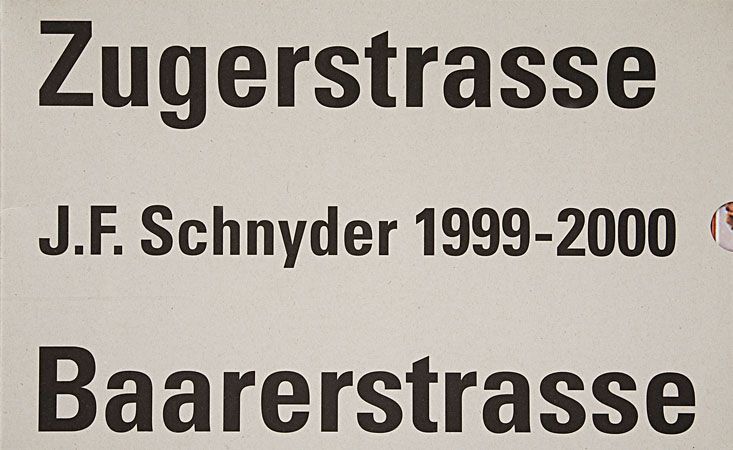 Produktbild: Zuger-Baarerstrasse 99/2000