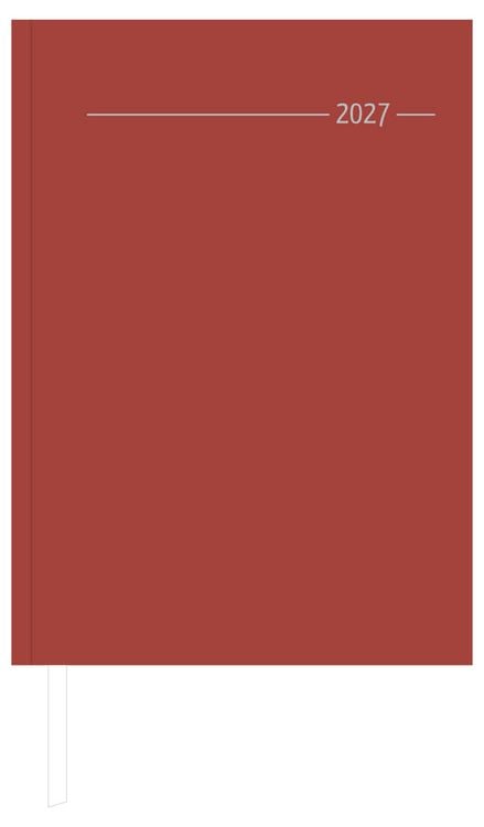 Produktbild: Wochenplaner Tucson rot A5 128 Seiten 2027