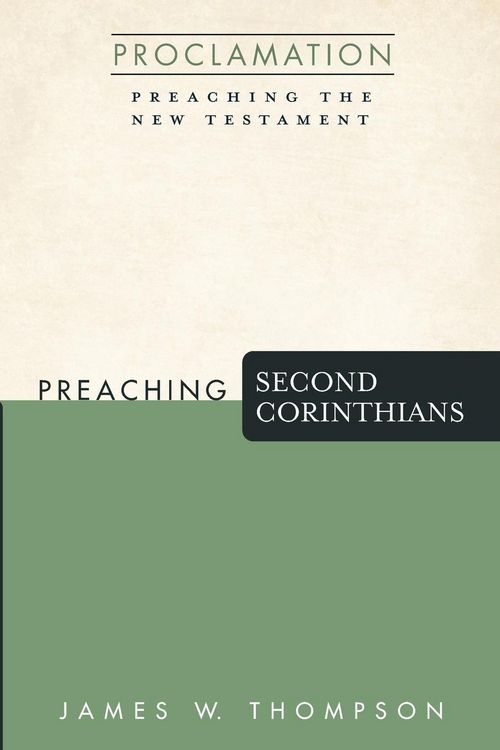 Produktbild: Preaching Second Corinthians