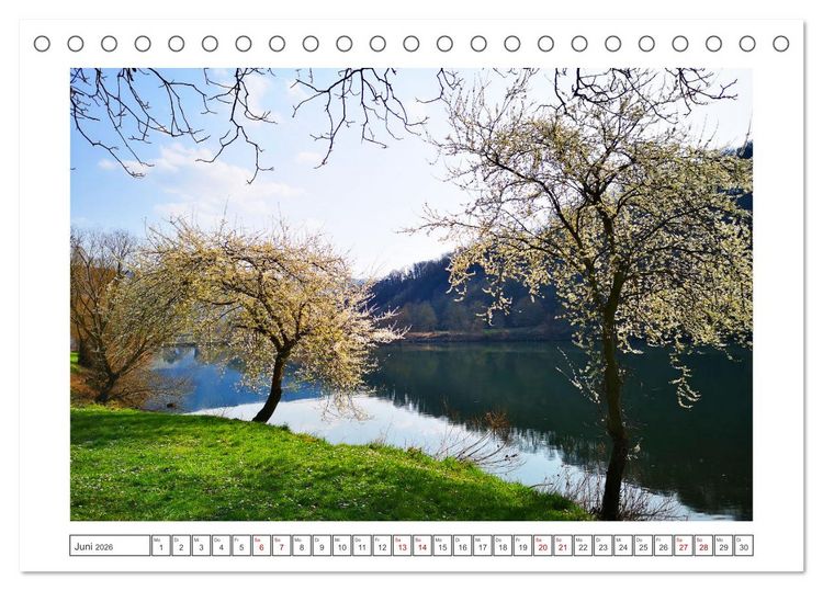 Produktbild: Die Mosel erwacht aus Ihrem Winterschlaf (Tischkalender 2026 DIN A5 quer), CALVENDO Monatskalender
