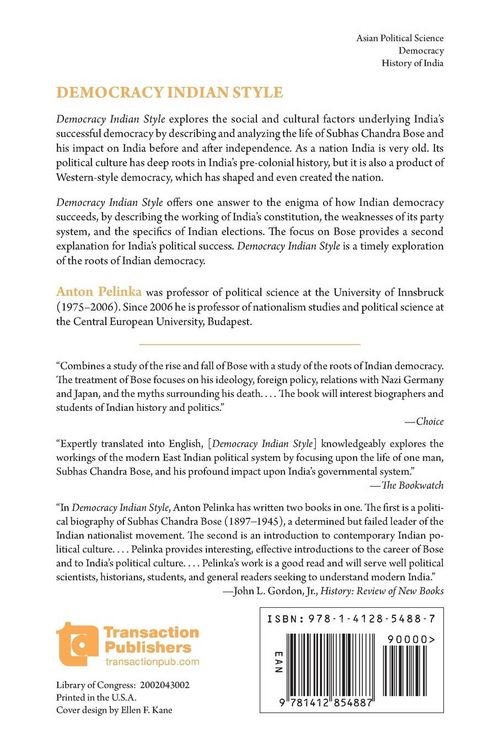 Produktbild: Democracy Indian Style