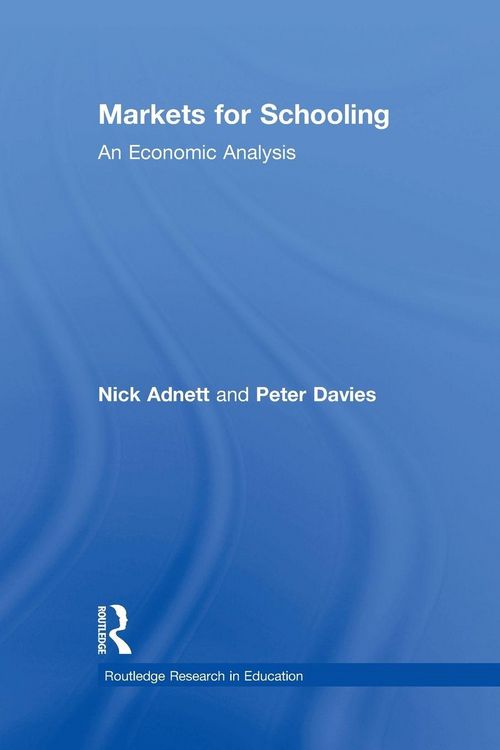 Produktbild: Adnett, N: Markets for Schooling