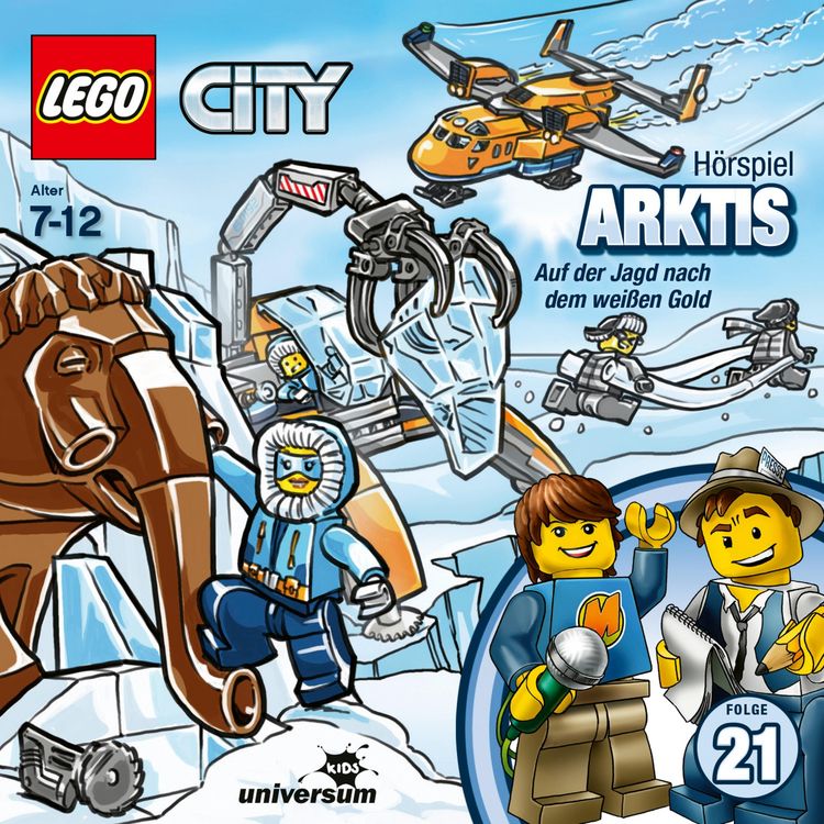 Produktbild: LEGO City: Folge 21 - Arktis - Auf der Jagd nach dem wei&szlig;en Gold