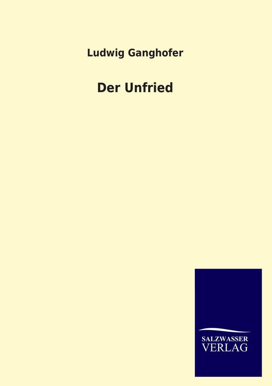 Produktbild: Der Unfried