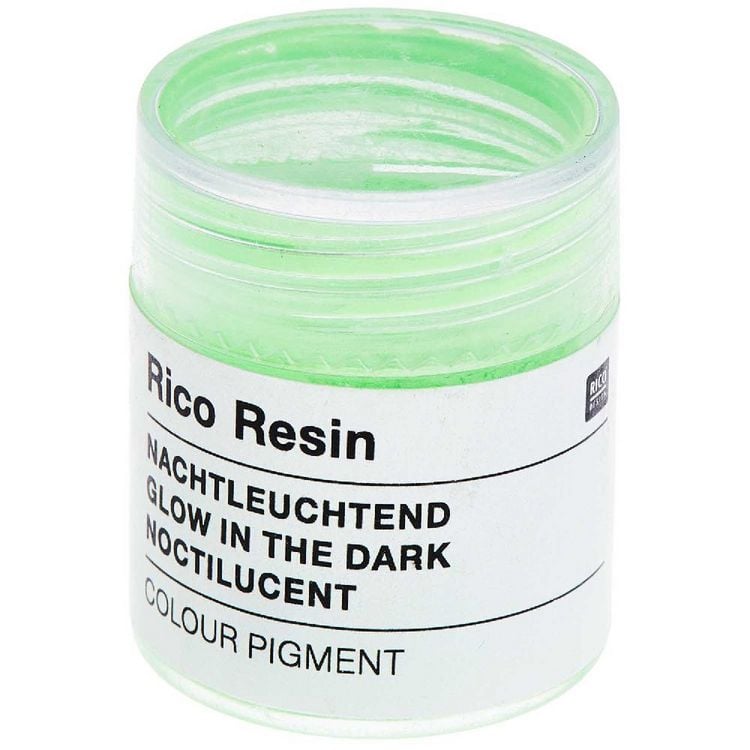 Produktbild: Farbpigment f&uuml;r Resin, Neon Gr&uuml;n, nachtleuchtend, 3g