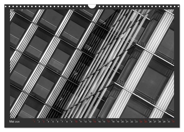 Produktbild: Architektur - Fassaden im Detail 2026 (Wandkalender 2026 DIN A3 quer), CALVENDO Monatskalender