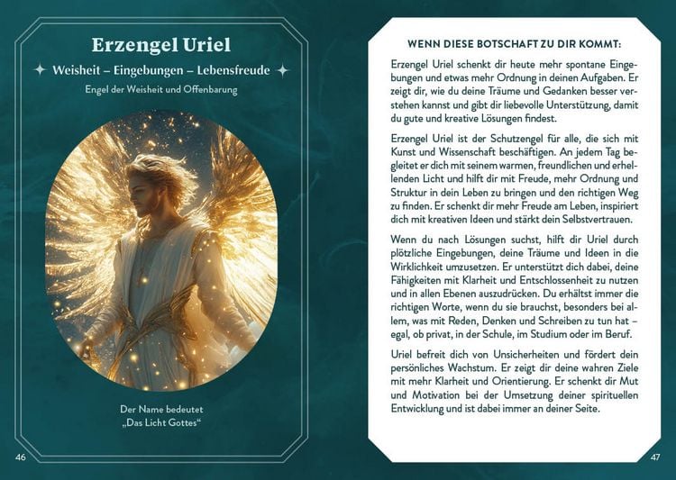 Produktbild: Orakel-Kartenset: Engel-Orakel | Erfahre die sanfte F&uuml;hrung aus dem Reich des Lichts und erhelle dein Herz