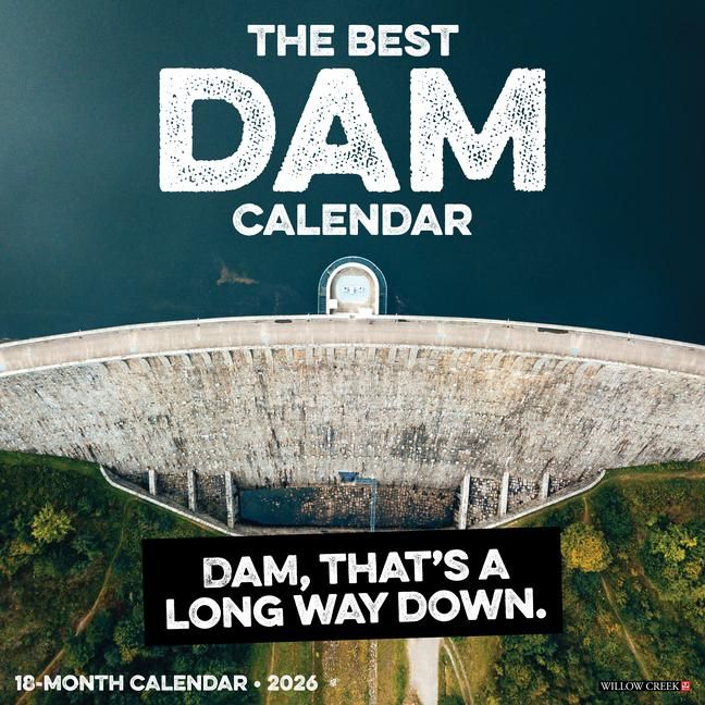 Produktbild: The Best Dam Calendar 12 X 12 Wall Calendar
