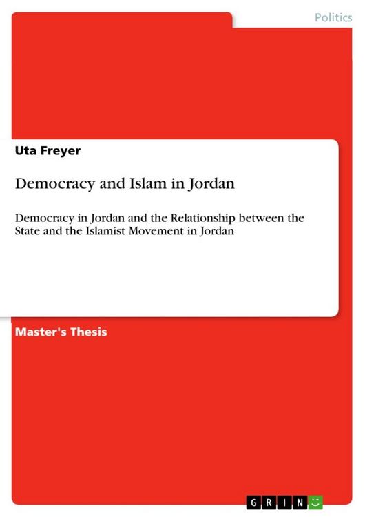 Produktbild: Democracy and Islam in Jordan