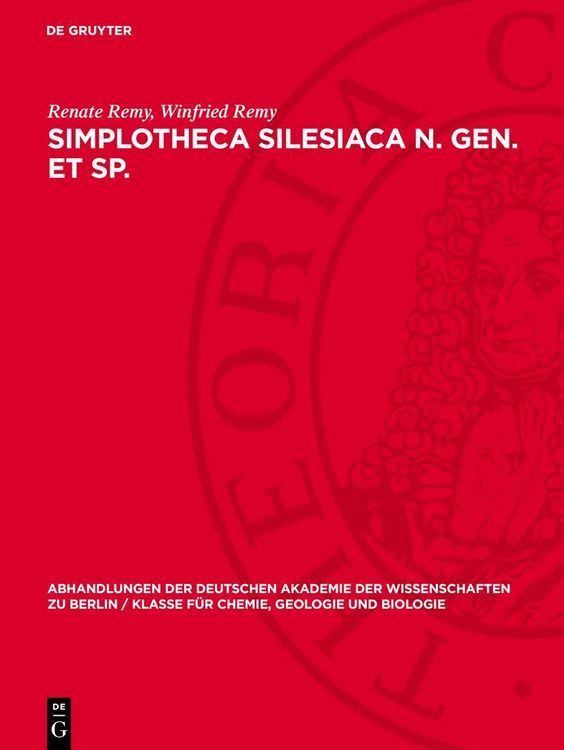 Produktbild: Simplotheca Silesiaca n. gen. et sp.