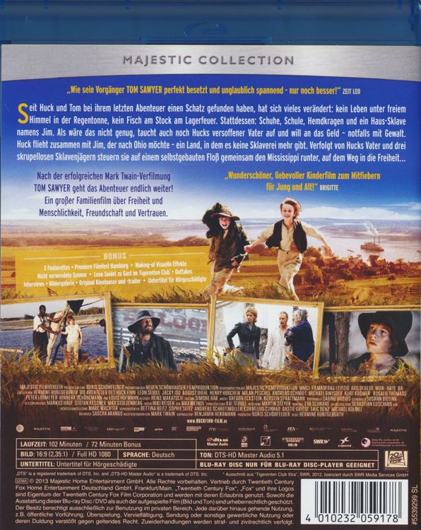 Produktbild: Die Abenteuer des Huck Finn