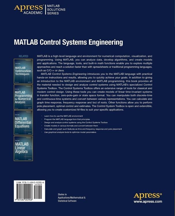 Produktbild: MATLAB Control Systems Engineering