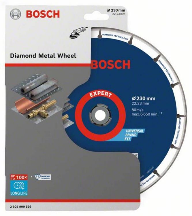 Produktbild: Bosch Accessories 2608900536 M14 Diamanttrennscheibe Durchmesser 230 mm Bohrungs-&Oslash; 22.23 mm 1 St.