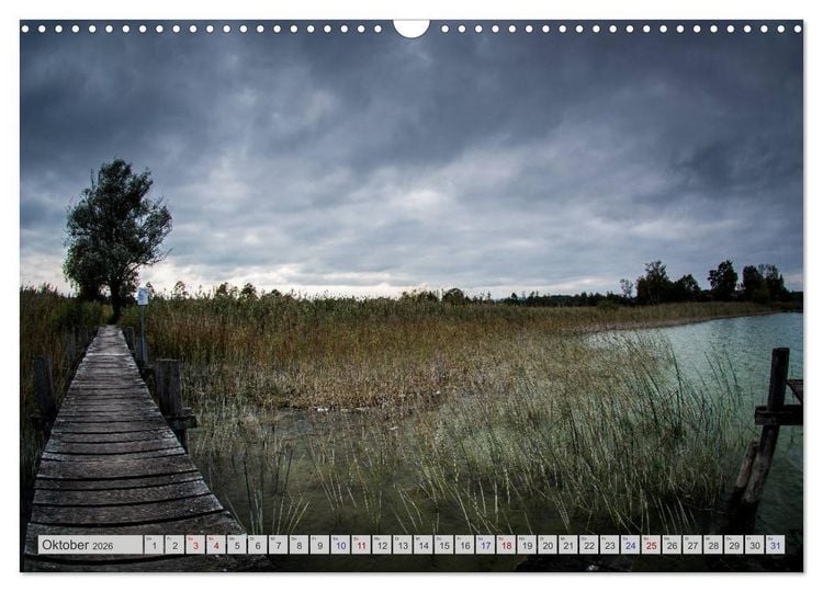 Produktbild: Der malerische Pf&auml;ffikersee (Wandkalender 2026 DIN A3 quer), CALVENDO Monatskalender
