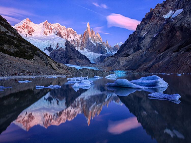 Produktbild: CALVENDO Puzzle Laguna Torre mit Cerro Torre, El Chalt&eacute;n, Patagonien | 1000 Teile Lege-Gr&ouml;&szlig;e 64x48cm Foto-Puzzle f&uuml;r gl&uuml;ckliche Stunden