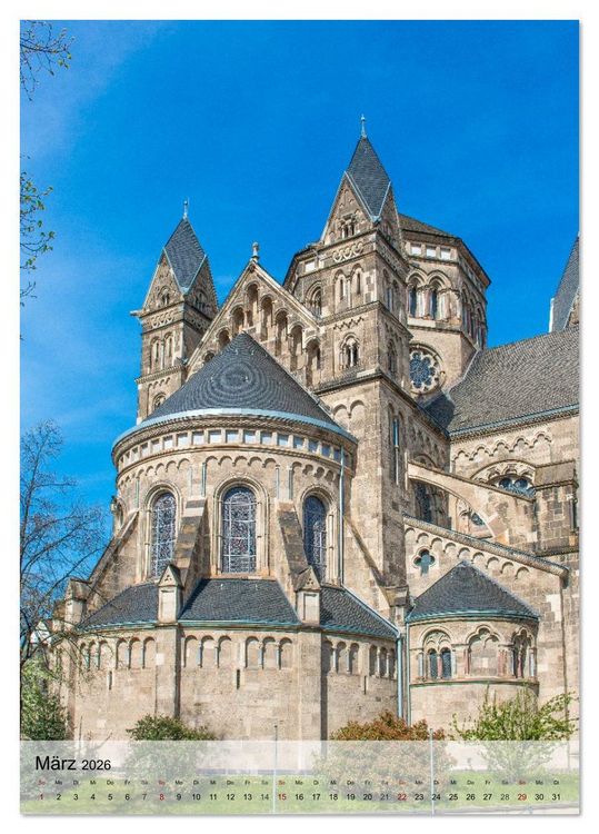Produktbild: Koblenz - Wo die Mosel den Rhein k&uuml;sst (Tischkalender 2026 DIN A5 hoch), CALVENDO Monatskalender