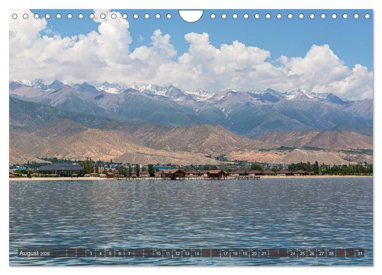 Produktbild: Kasachstan und Kirgistan (Wandkalender 2026 DIN A4 quer), CALVENDO Monatskalender