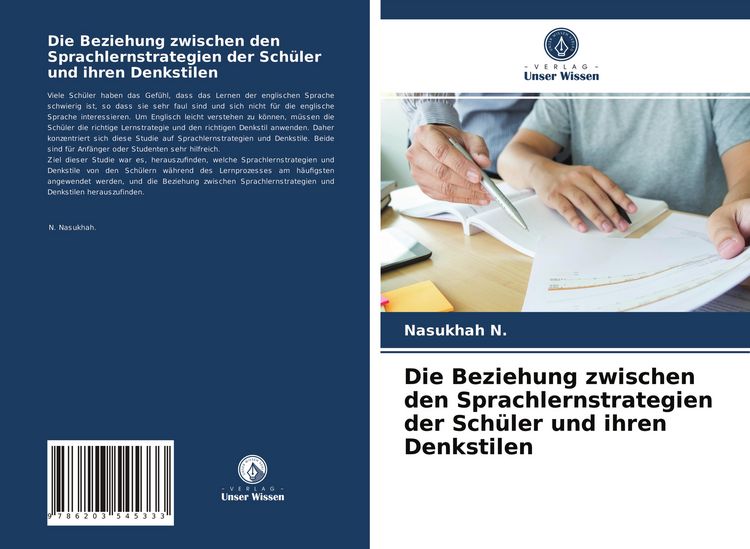 Produktbild: Die Beziehung zwischen den Sprachlernstrategien der Sch&uuml;ler und ihren Denkstilen