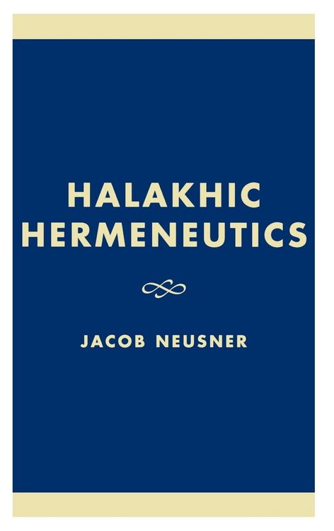 Produktbild: Halakhic Hermeneutics
