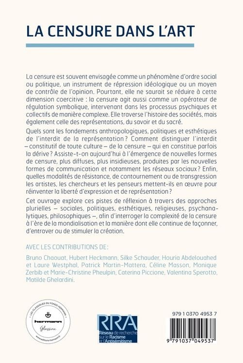Produktbild: La Censure dans l'art