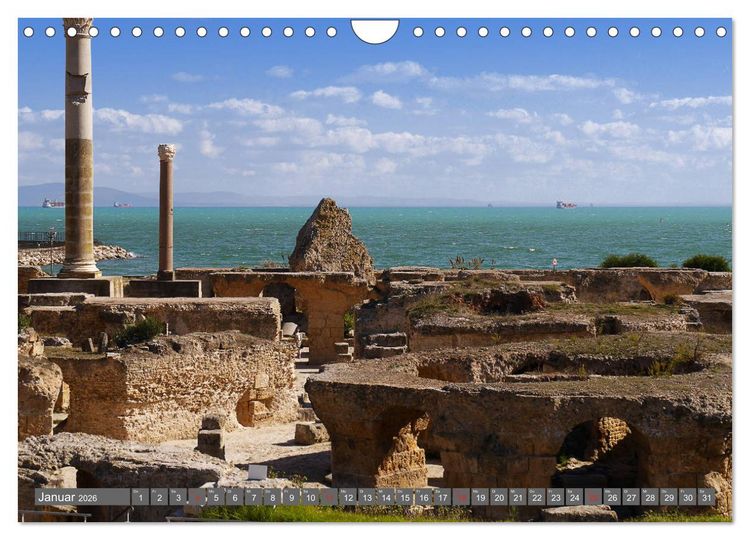 Produktbild: Tunesien - mediterrane Br&uuml;cke zum Orient (Wandkalender 2026 DIN A4 quer), CALVENDO Monatskalender