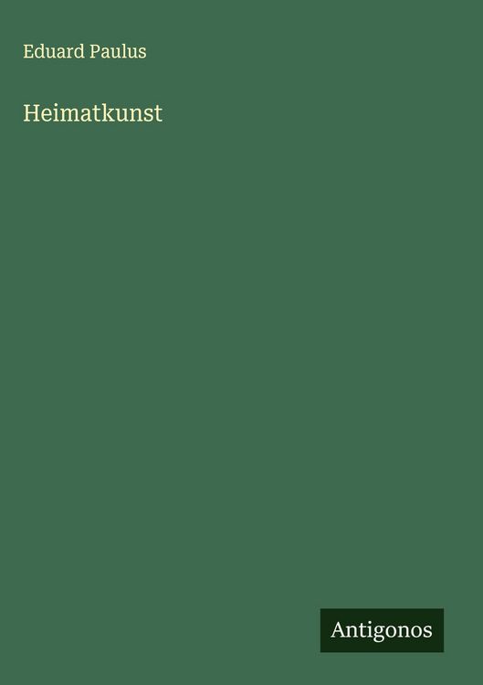Produktbild: Heimatkunst