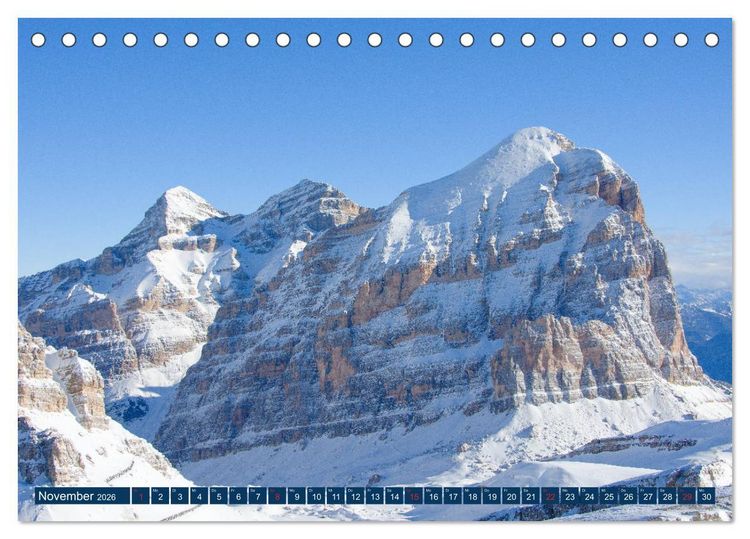 Produktbild: Sella Ronda (Tischkalender 2026 DIN A5 quer), CALVENDO Monatskalender