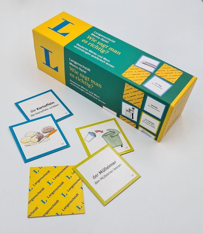 Produktbild: Langenscheidt Memo-Spiel - Wie sagt man es richtig?