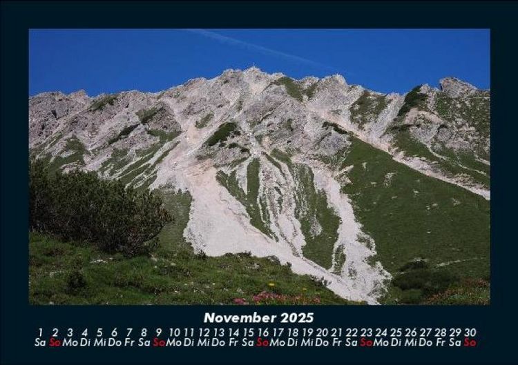Produktbild: Bergige Welten 2025 Fotokalender DIN A5